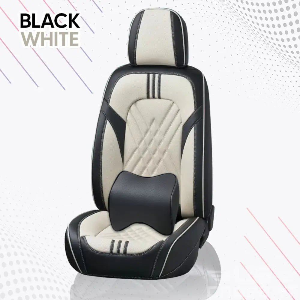 Full Set Universal Breathable Waterproof Vehicle Leather Cover for Cars, SUV